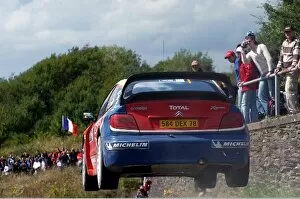 Germany Gallery: FIA World Rally Championship: Leg one rally leader Sebastien Loeb, Citroen Xsara WRC