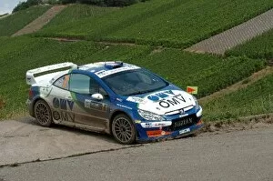 Images Dated 11th August 2006: FIA World Rally Championship: Manfred Stohl, Peugeot 307 WRC, on Stage 4