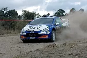 Argentina Collection: FIA World Rally Championship: Manfred Stohl, Peugeot 307 WRC, on stage 7