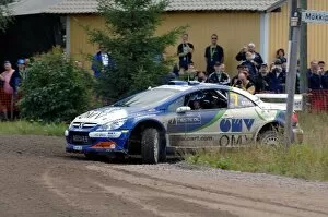 Finland Gallery: FIA World Rally Championship: Manfred Stohl, Peugeot 307 WRC