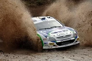 Images Dated 16th July 2005: FIA World Rally Championship: Manfred Stohl, Citroen Xsara WRC, on stage 6