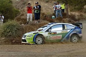 Images Dated 22nd September 2006: FIA World Rally Championship: Marcus Gronholm in action on Stage 7