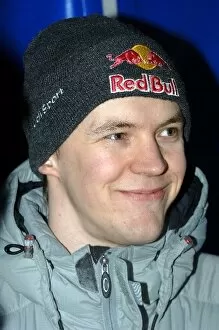 Sweden Collection: FIA World Rally Championship: Mattius Ekstrom Red Bull Skoda Fabia WRC