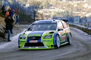 Monte Carlo Gallery: FIA World Rally Championship: Mikko Hirvonen with co-driver Jarmo Lehtinen BP Ford Focus RS WRC 06