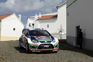Rd3 Rally de Portugal Gallery: FIA World Rally Championship: Mikko Hirvonen, Ford Fiesta RS WRC, before stage 5