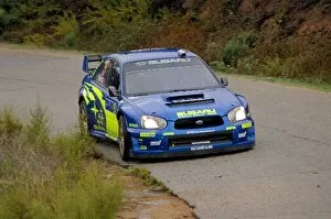 France Collection: FIA World Rally Championship: Petter Solberg Subaru Impreza WRC