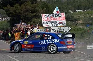 Images Dated 27th March 2006: FIA World Rally Championship: Rally winner Sebastien Loeb, Citroen Xsara WRC, on stage 15