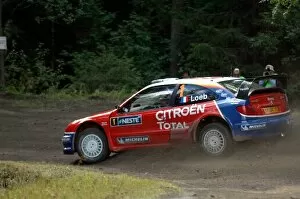 Finland Collection: FIA World Rally Championship: Sebastien Loeb, Citroen Xsara WRC