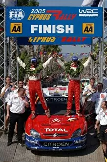 Images Dated 2nd June 2005: FIA World Rally Championship: Sebastien Loeb and Daniel Elena, Citroen Xsara WRC