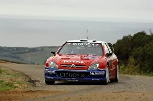France Collection: FIA World Rally Championship: Sebastien Loeb Citroen Xsara WRC