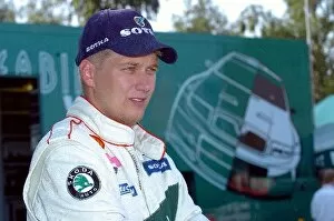 Images Dated 5th August 2004: FIA World Rally Championship: Toni Gardemeister, Skoda