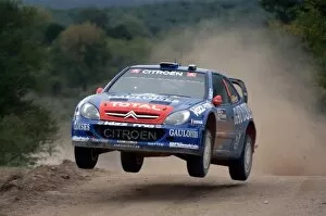 Rally Argentina Collection: FIA World Rally Championship: Xavier Pons, Citroen Xsara WRC, on stage 17