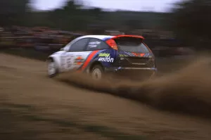 Images Dated 18th May 2000: FIA World Rally-Colin McRae and Nicky Grist-Ford-Rear action