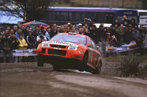 Images Dated 18th May 2000: FIA World Rally-Freddy Loix and Sven Smeets-Mitsubushi