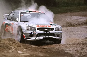 Images Dated 18th May 2000: FIA World Rally-Kennith Eriksson and Staffan Parmander-Hyundai