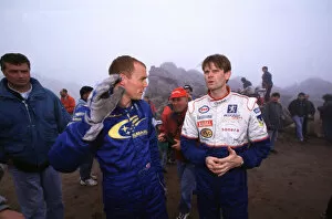 Images Dated 18th May 2000: FIA World Rally-Richard Burns1st and Marcus Gronholm 2nd