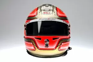 Force India F1 Studio Shoot: The helmet of Vitantonio Liuzzi, Force India F1