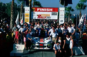 The Ford Team celebrate victory. Photo: McKlein