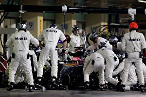 Images Dated 23rd November 2014: Formula 1 Formula One F1 Gp Uae Action Pit Stops