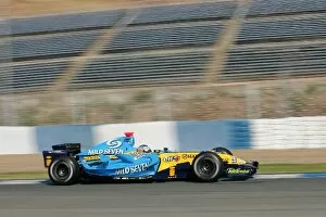Images Dated 21st July 2006: Formula 1 Testing: Fernando Alonso Renault R26