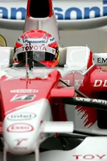 Images Dated 29th November 2006: Formula 1 Testing: Kamui Kobayashi has his first test for Toyota