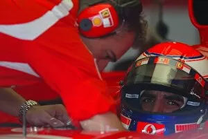 Images Dated 10th October 2006: Formula 1 Testing: Marc Gene Ferrari test driver