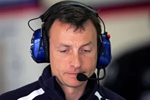 Images Dated 25th April 2006: Formula 1 Testing: Mike Krack BMW Sauber F1 Engineer