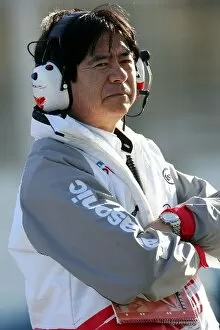 Images Dated 6th December 2006: Formula 1 Testing: Norotoshi Arai Toyota Director of Technical Co-Ordination