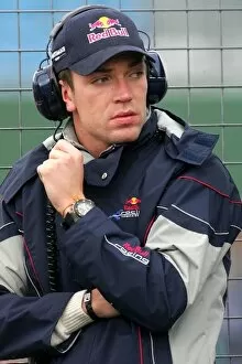 Images Dated 26th April 2006: Formula 1 Testing: Robert Doornbos Red Bull Racing RB2 Third Driver