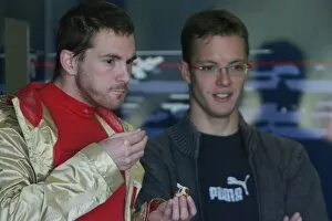 Images Dated 15th May 2007: Formula 1 Testing: Scott Speed Scuderia Torro Rosso and Sebastien Bourdais Scuderia Toro Rosso