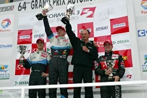 Euro Series Collection: Formula 3 Euro Series: Jamie Green ASM Formule 3 2nd, race winner Alexandre Premat ASM Formule 3
