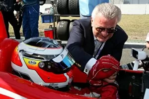 Images Dated 22nd April 2007: Formula 3 Euroseries: Nico Hulkenberg ASM and his manager Willi Weber