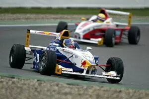 Images Dated 5th October 2003: Formula 3 EuroSeries: Race winner Sebastian Vettel, Eifelland Racing