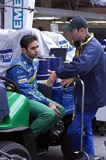 Images Dated 11th May 2001: Formula 3000 Championship: Antonio Pizzonia Petrobras Junior Team