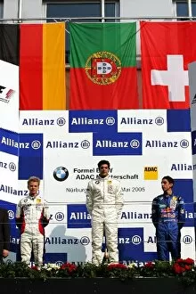Mucke Gallery: Formula BMW ADAC: The podium: Nico Huelkenberg Josef Kaufmann Racing