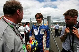 Images Dated 4th July 2008: Formula BMW Europe: Pole sitter Esteban Gutierrez Josef-Kaufmann-Racing