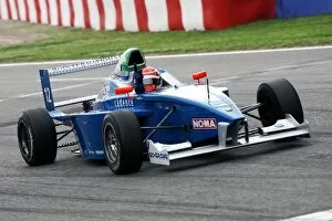Euroseries Collection: Formula BMW Europe: Race winner Felipe Nasr Eurointernational celebrates at the end of the race