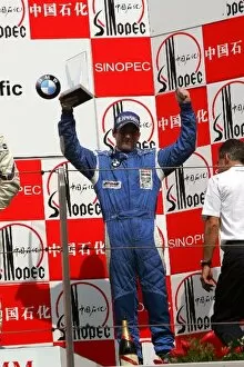 Images Dated 19th October 2008: Formula BMW Pacific: Sean McDonagh E-Rain on the podium