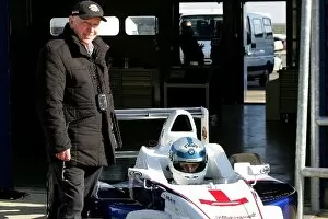 Images Dated 2nd March 2007: Formula BMW Testing: John Surtees and Henry Surtees Carlin Motorsport