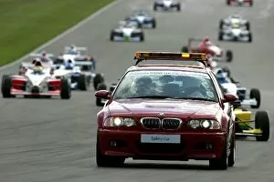 Donnington Gallery: Formula BMW UK Championship: BMW Safety car leads the field