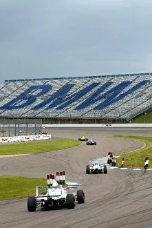 Rockingham Motor Speedway Gallery: Formula BMW UK Championship: Race two action