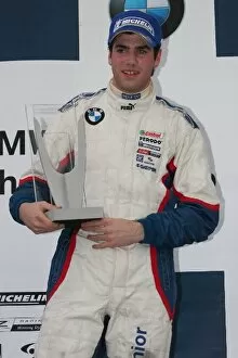 Images Dated 9th April 2006: Formula BMW UK Championship: Round two winner Euan Hankey Fortec Motorsport