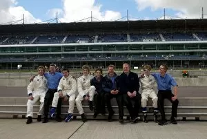 Formula Bmw Gallery: Formula BMW UK Championship: Team SWR Pioneer Team picture including drivers Lars Viljoen Team SWR Pioneer