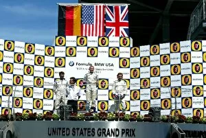 Images Dated 19th June 2004: Formula BMW USA: Andreas Wirth HBR Motorsport, Race winner Jonathan Summerton HBR Motorsport