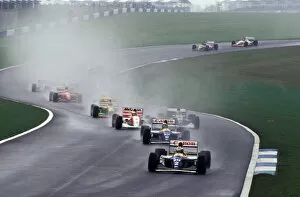 Overtake Gallery: Formula One Championship, Rd3, European Grand Prix, Donington, 11 April 1993