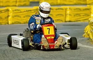 1985 Collection: Formula One Drivers Karting: Riccardo Patrese