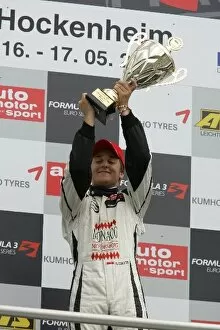 Images Dated 17th May 2009: Formula Three Euroseries: Race 1 winner Stefano Coletti Prema Powerteam