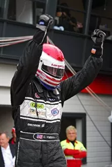 Images Dated 3rd September 2006: Formula Three Euroseries: Race 2 winner Charlie Kimball Signature Plus