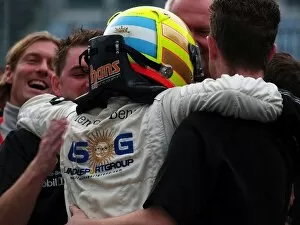 Images Dated 29th October 2006: Formula Three Euroseries: Race1 winner Esteban Guerrieri Manor Motorsport