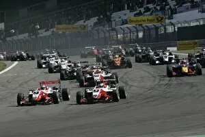 Images Dated 15th August 2009: Formula Three Euroseries: The start of race 1